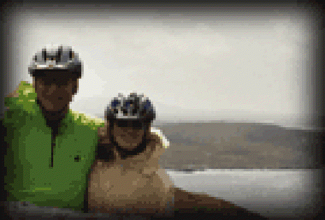 At the top of Sky Road