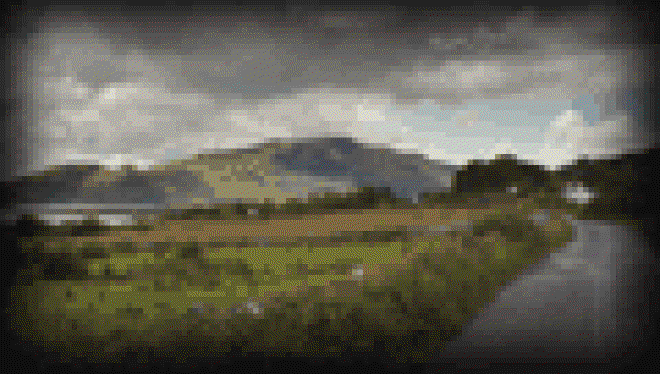 Road near Lough Mask