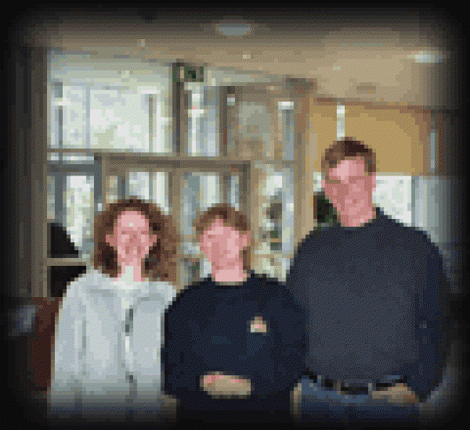 AC, Carolyn and tour leader Fidelma Ray