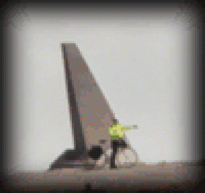 AC at the Alcock and Brown aviation monument